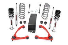 Load image into Gallery viewer, 3.5 Inch Lift Kit | N3 Struts | Forged UCAs RED | Chevy/GMC SUV 1500 (07-20)