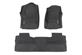 Flex-Fit Floor Mats | FR & RR | FR Bucket | Crew | Chevy/GMC 1500/2500HD/3500HD 2WD/4WD