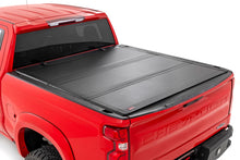 Load image into Gallery viewer, Hard Tri-Fold Flip Up Bed Cover | 6'7" Bed | Chevy/GMC Sierra/Silverado 1500 (19-25)