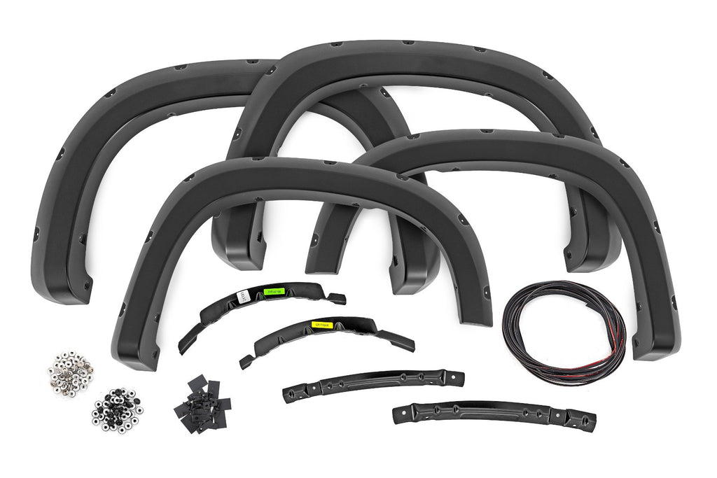 Pocket Fender Flares | GBA Black | Chevy Silverado 1500 2WD/4WD (2022-2025)