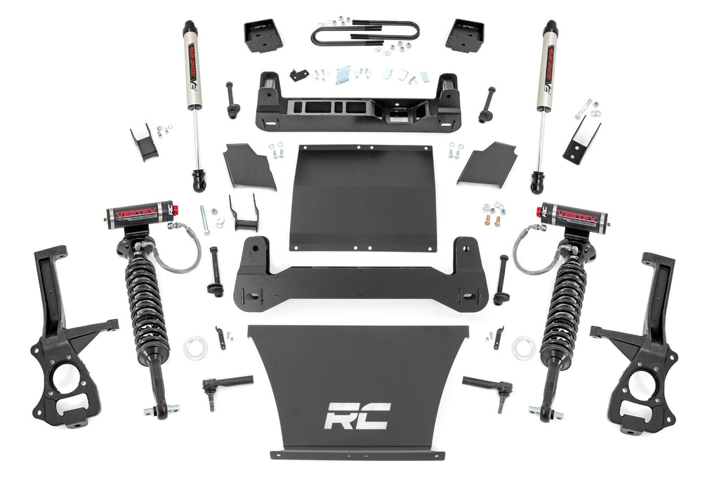 6 Inch Lift Kit | Mono Leaf Rear | Vertex/V2 | GMC Sierra 1500 2WD/4WD (2019-2024 & Classic)
