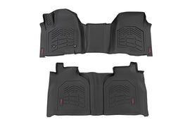 Sure-Fit Floor Mats | FR & RR | FR Over Hump | Crew | Chevy/GMC 1500/2500HD/3500HD (19-25)
