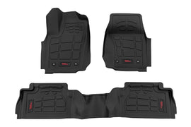 Sure-Fit Floor Mats | Front & Rear | TRD PRO | Double Cab | Toyota Tacoma (24-25)