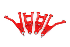Red Aluminum Control Arms | 2