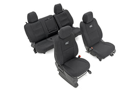 Seat Covers | FR & RR | Crew Cab | Nissan Frontier 2WD/4WD (2022-2025)