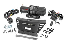 Load image into Gallery viewer, Winch Plate | 4500-LB Winch | 10" Black Slimline | Honda Pioneer 520