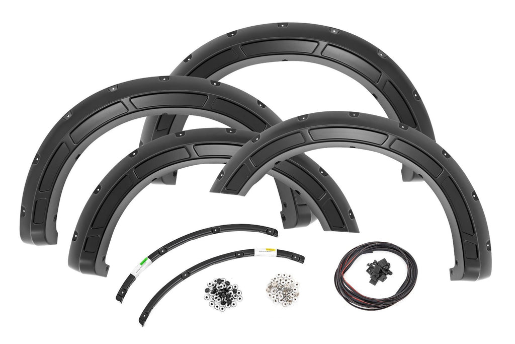 Defender Pocket Fender Flares | YZ Oxford White | Ford F-250/F-350 Super Duty (23-25)