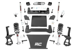 6 Inch Lift Kit | Mono Leaf Rear | M1 Struts/M1 | Chevy Silverado 1500 (22-24)