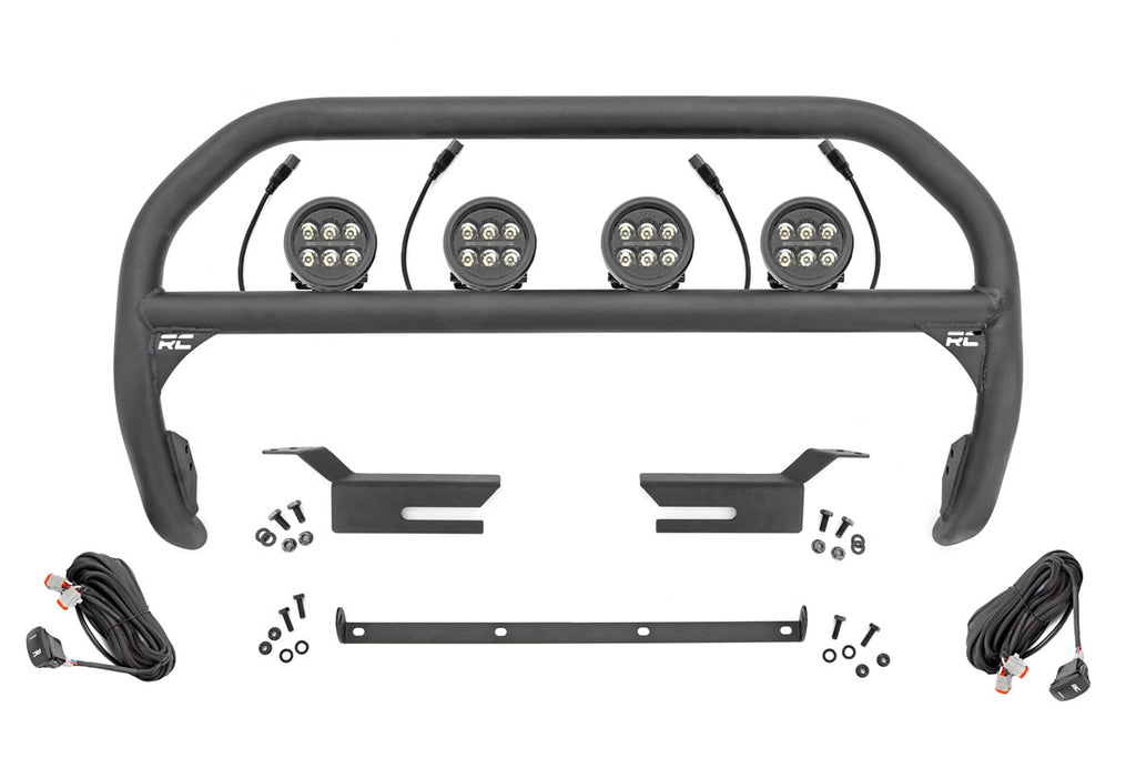 Nudge Bar | 3.5 Inch Round Led (x4) | Ford Bronco 4WD (2021-2025)
