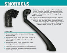 Load image into Gallery viewer, DOBINSONS SNORKEL KIT FOR MITSUBISHI TRITON L200 MQ 2.4L DIESEL - RIGHT SIDE MOUNT - SN43-3466
