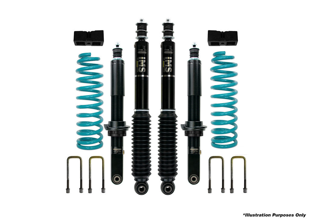Dobinsons 1.5"-2" IMS Suspension lift kit with rear Quick Ride Kit for 2020 and Up Isuzu DMax - DSSKITIMS715