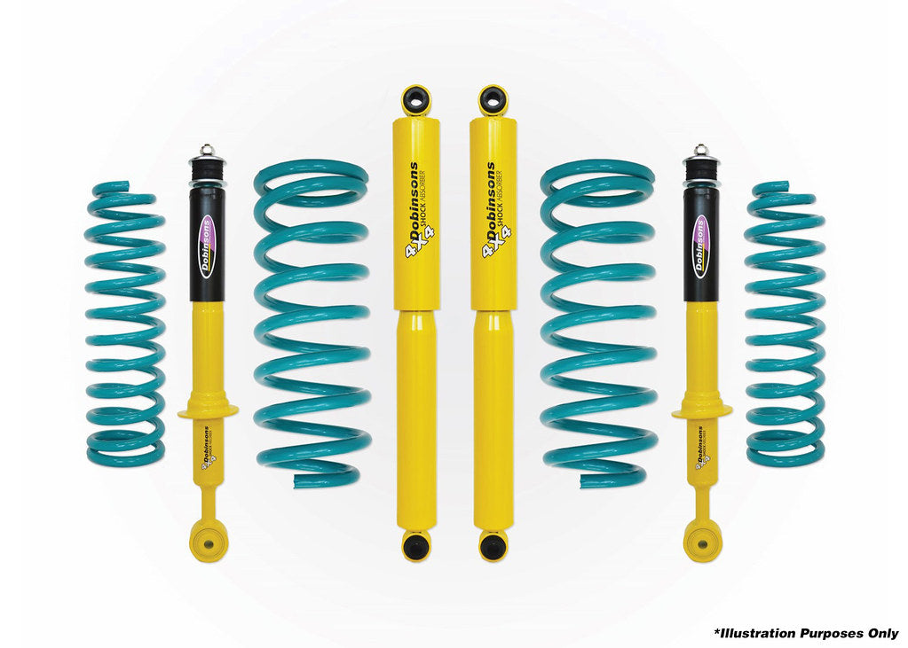 DOBINSONS 1.5-2" LIFT KIT FOR LANDCRUISER PRADO 90 SERIES 4Door - 1996 TO 2003 - DSSKIT0034