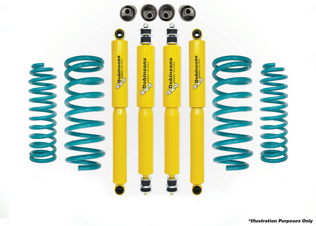 Dobinsons 2.5" Lift Kit Toyota Landcruiser 70 Series  Prado I, Landcruiser II LJ78/79, RJ77, KZJ78 1987 to 1996 - DSSKIT3942