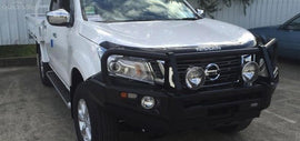 DOBINSONS BULL BAR BLACK DELUXE FOR NISSAN NAVARA/FRONTIER D23/NP300 2015-2020 - BU45-3700