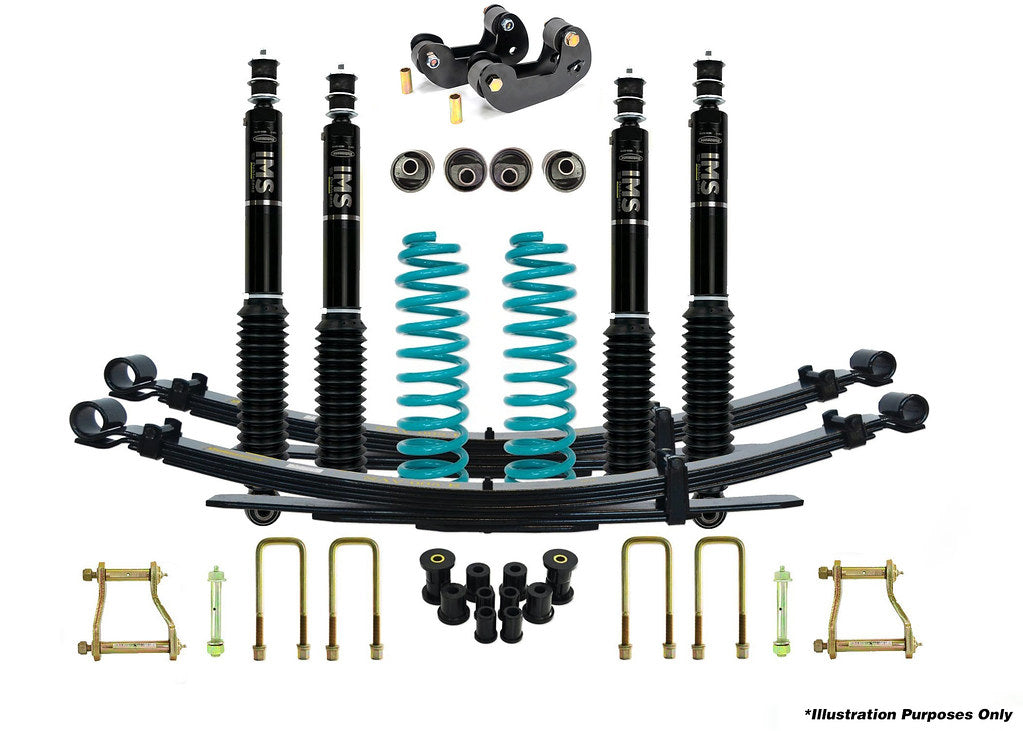 Dobinsons 4x4 3"-4" IMS Suspension Kit for Toyota Landcruiser 78/79 Series - DSSKITIMS0012 - DSSKITIMS0012