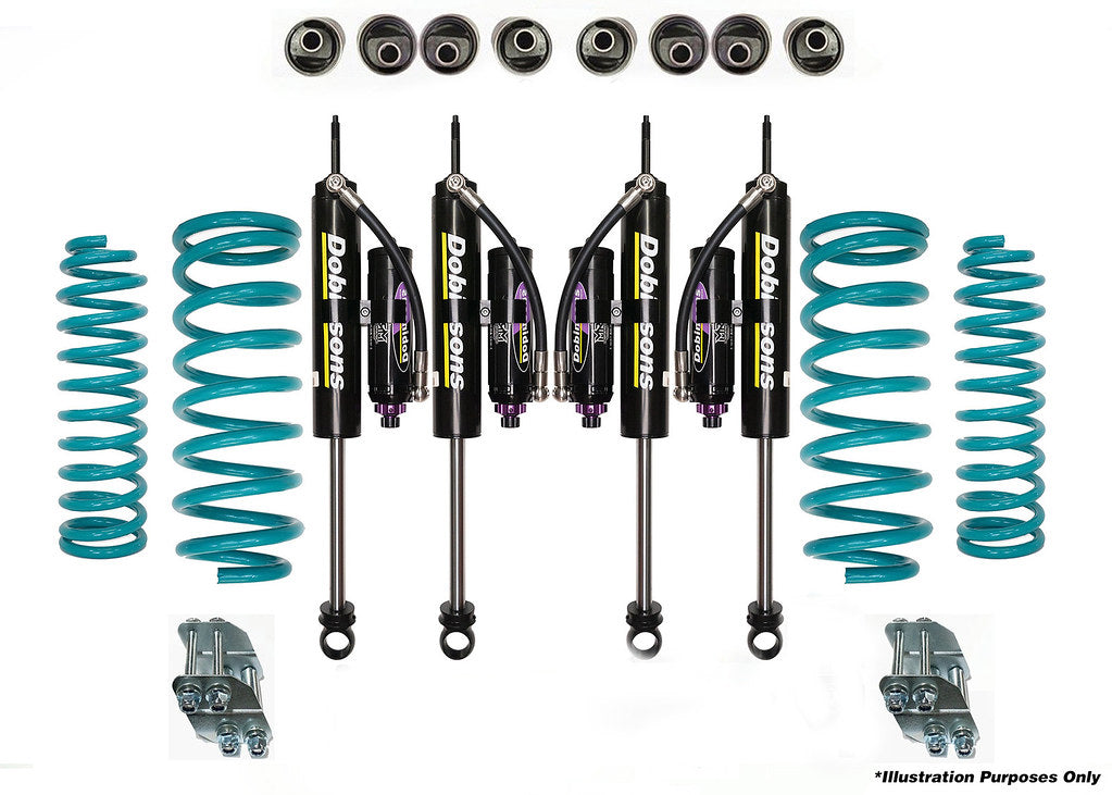 Dobinsons 1.5-3" MRR 3-Way Adjustable Lift Kit for Suzuki Jimny GJ 4 Door 2023-2024 - DSSKITMRAGJ4