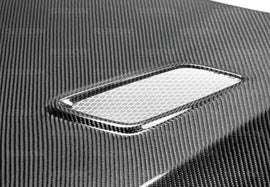 Seibon 12-13 Honda Civic 2Dr MG-Style Carbon Fiber Hood