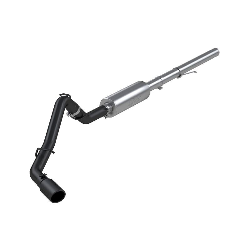 MBRP 14-17 Chevrolet Silverado 1500 4.3/5.3L 3in Cat Back Single Side Exit Black Exhaust