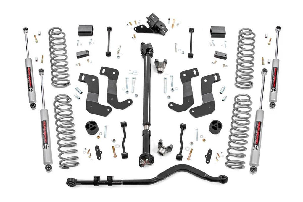 3.5 Inch Lift Kit | C/A Drop | FR D/S | Jeep Wrangler Unlimited 4WD (24-25)