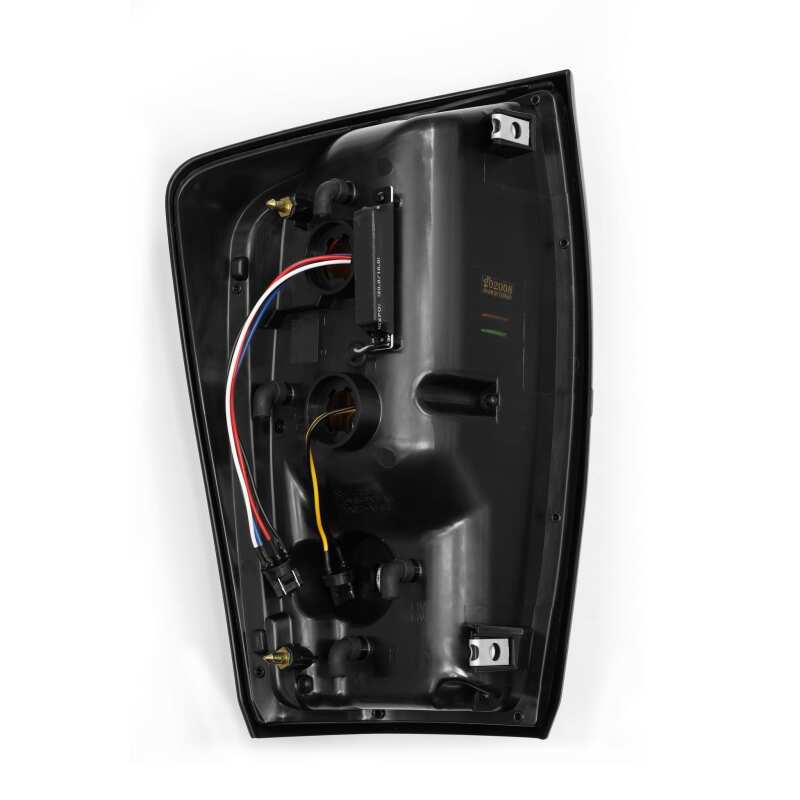 AlphaRex 16-21 Toyota Tacoma LUXX LED Taillights Blk/Red w/Activ Light/Seq Signal