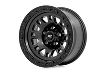 Load image into Gallery viewer, Rough Country 82 Series Wheel | One-Piece | Semi Gloss Black | 18x9 | 5x4.5 | 0mm