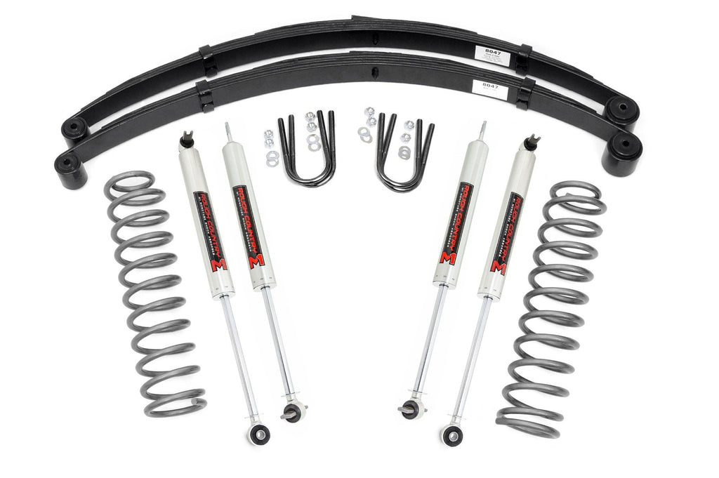 3 Inch Lift Kit | RR Springs | M1 | Jeep Cherokee XJ 2WD/4WD (1984-2001)
