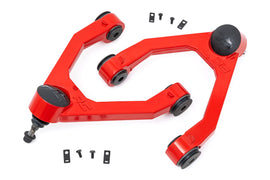 Red Forged Upper Control Arms | 2-3 Inch Lift | Chevy C1500/K1500 Truck & SUV (88-99)