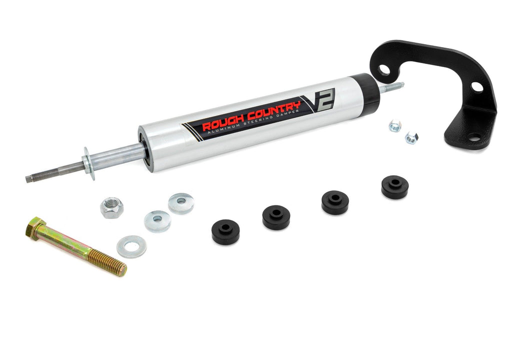 V2 Steering Stabilizer | 4-6 Inch Lift | Chevy K1500 Truck & SUV (88-99)