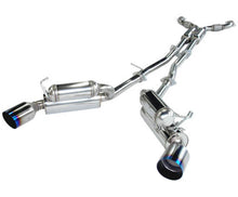 Load image into Gallery viewer, HKS 03-07 G35 Dual Hi-Power Ti Tip Catback Exhaust (SUS304 NO COATING)