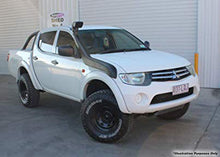 Load image into Gallery viewer, DOBINSONS SNORKEL KIT FOR MITSUBISHI TRITON L200 ML/MN 2.5L &amp; 3.2L DIESEL - RIGHT SIDE MOUNT (SUITS MODELS WITH FLARES ONLY) - SN43-3329