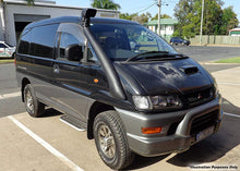 Load image into Gallery viewer, DOBINSONS SNORKEL KIT FOR MITSUBISHI DELICA L400 2.5L DIESEL - RIGHT SIDE MOUNT - SN43-3451