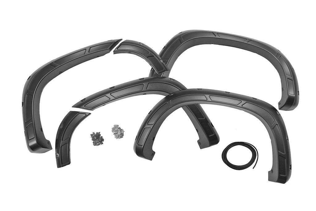 Fender Flares | Defender | GB8 Mosaic Black | Chevy Silverado 1500 2WD/4WD (2019-2025 & Classic)