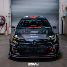 Load image into Gallery viewer, Seibon 2023 Toyota GR Corolla VS-Style Double-Sided Carbon Hood  - Gloss Finish