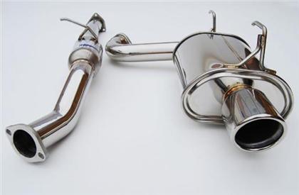 Invidia 00+ S2000 Q300 Rolled Stainless Steel Single Tip Cat-back Exhaust