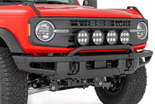 Load image into Gallery viewer, Light Bar Mount | 6.5 Inch Round LED (Quad) | OE Modular Steel | Ford Bronco (21-25)