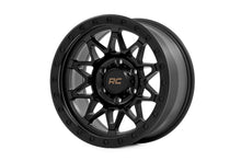 Load image into Gallery viewer, Rough Country 78 Series Wheel | Simulated Beadlock | Black | 18x9 | 6x135 | 0mm