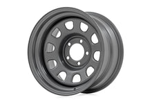 Load image into Gallery viewer, Steel Wheel | Gray | 17x9 | 6x5.5 | 4.25 Bore | -12