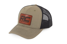 Load image into Gallery viewer, Rough Country Hat | Black Mesh | Rough Country Patch | Brown/Leather - Richardson 112