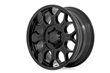Load image into Gallery viewer, Rough Country 77 Series Wheel | One-Piece | Semi Gloss Black | 20x10 | 6x5.5 | -25mm