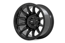 Load image into Gallery viewer, Rough Country 90 Series Wheel | One-Piece | Gloss Black | 20x10 | 6x5.5 | -19mm