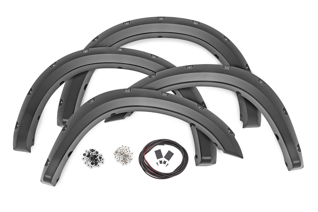 Pocket Fender Flares | PR4 Flame Red | Ram 2500/3500 2WD/4WD (2010-2018)