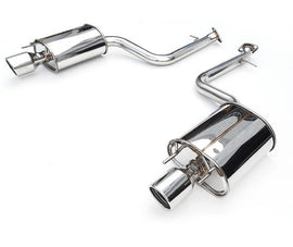 Invidia 12-13 Honda Civic Si K24 Coupe Q300 Rolled Stainless Steel Tip Cat-back Exhaust