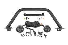 Load image into Gallery viewer, Safari Bar | 3.5" Round LED (Pair) | Black | Amber DRL | OE Modular Steel | Ford Bronco (21-25)