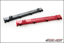 Load image into Gallery viewer, AMS Performance 03-07 Mitsubishi EVO VIII/IX CNC Machined Aluminum Fuel Rail - Black