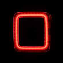 Load image into Gallery viewer, AlphaRex 18-23 Jeep Wrangler JL NOVA Prismatic LED Taillights Black-Red