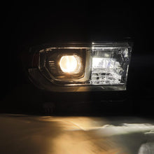Load image into Gallery viewer, AlphaRex 07-13 Toyota Tundra / 08-17 Sequoia LUXX LED Proj HL Chrome w/Actv Light / Seq. Sig + DRL