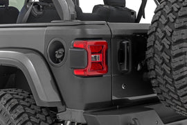 Trail Cladding | Rear Corners | Jeep Wrangler JL/Wrangler Unlimited (18-25)