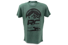 Load image into Gallery viewer, Rough Country T-Shirt | RC Mountains | Forest Green | MD