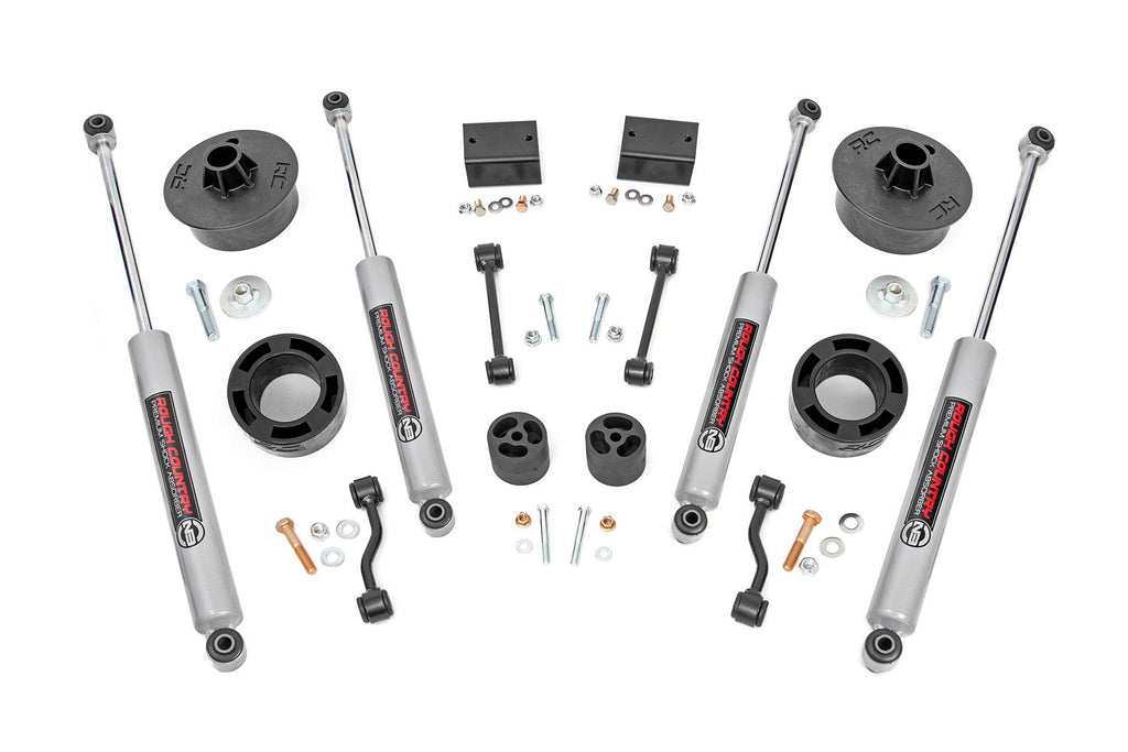 2.5 Inch Lift Kit | Spacers | N3 | Jeep Wrangler JL (2024)/Wrangler Unlimited (24-25)