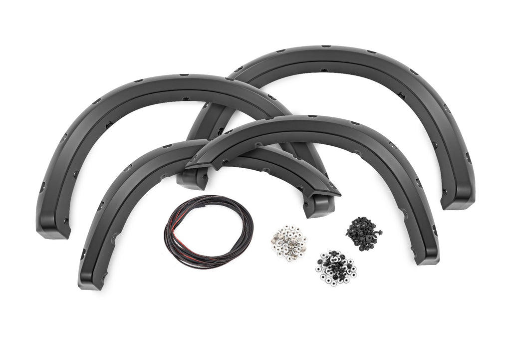 Pocket Fender Flares | Gloss Black | Ram 2500/3500 2WD/4WD (2019-2025)